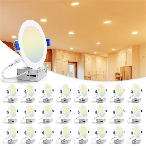 junction box compatible led recessed lights|6 led recessed lighting 5000k.